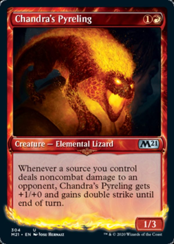 Chandra's Pyreling - Core Set 2021-(304)-Foil