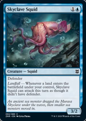 Skyclave Squid - Zendikar Rising-(082)