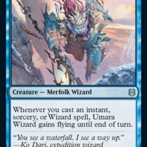 Umara Wizard // Umara Skyfalls - Zendikar Rising-(086)