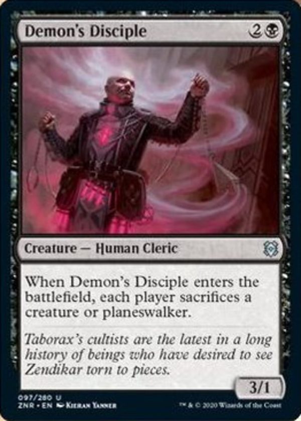 Demon's Disciple - Zendikar Rising-(097)