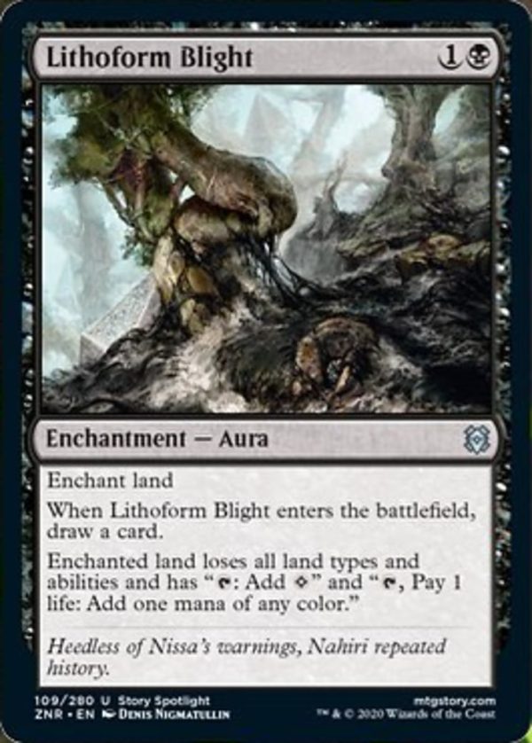 Lithoform Blight - Zendikar Rising-(109)