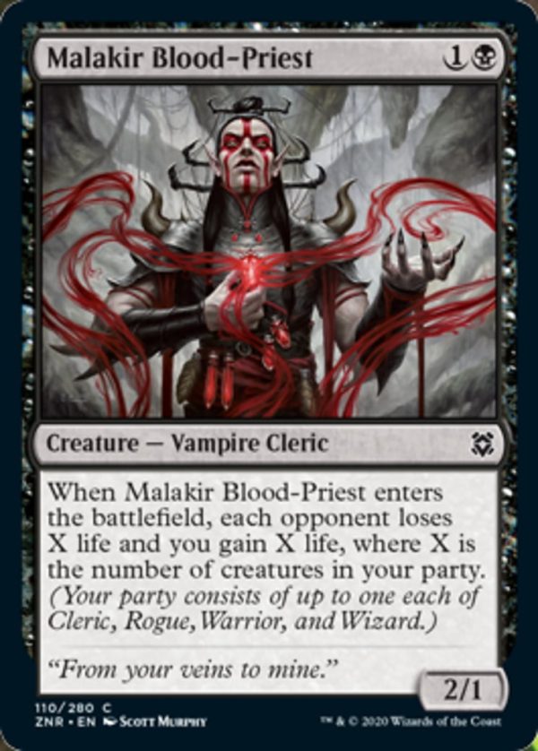 Malakir Blood-Priest - Zendikar Rising-(110)