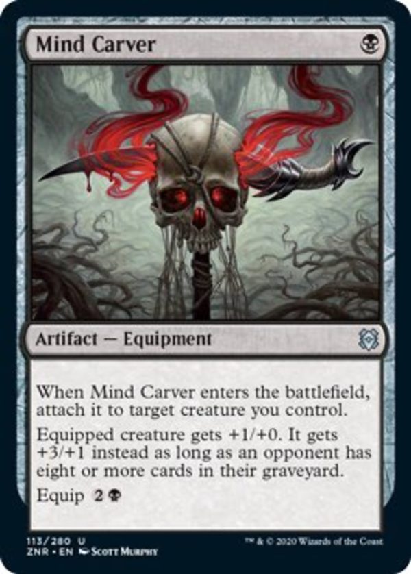 Mind Carver - Zendikar Rising-(113)