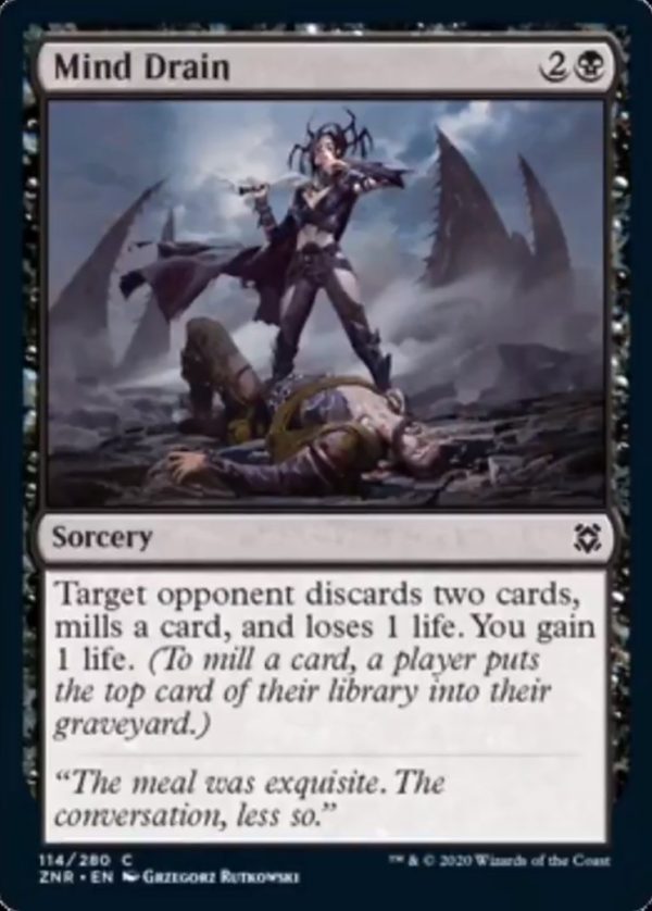 Mind Drain - Zendikar Rising-(114)