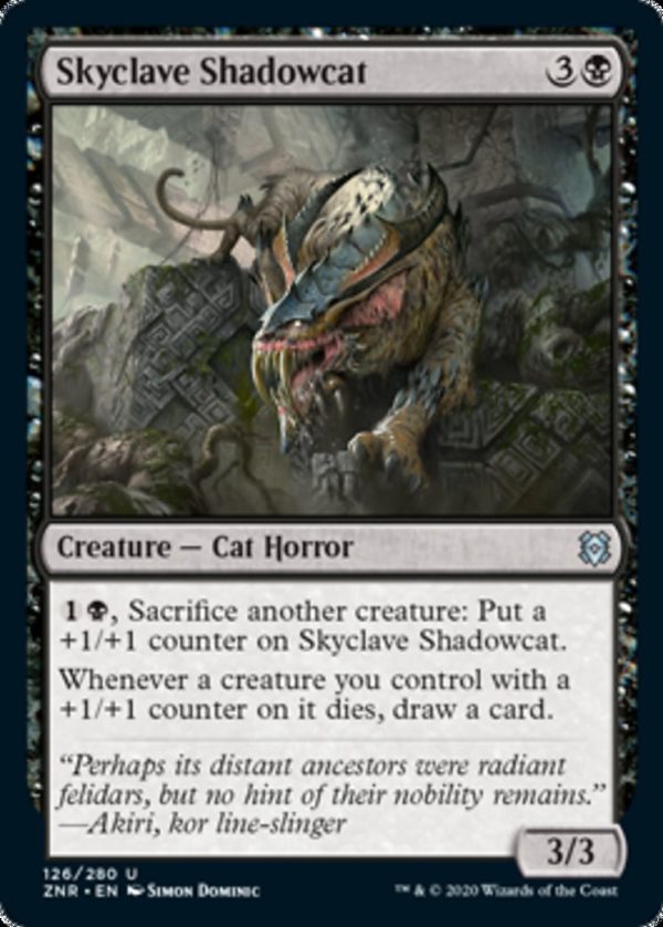 Skyclave Shadowcat - Zendikar Rising-(126)