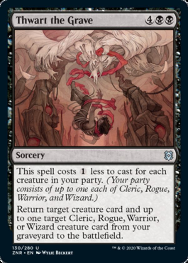 Thwart the Grave - Zendikar Rising-(130)