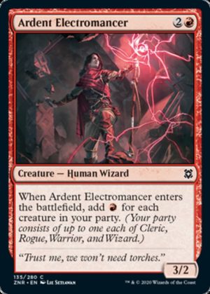 Ardent Electromancer - Zendikar Rising-(135)