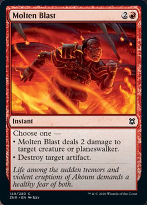 Molten Blast - Zendikar Rising-(149)
