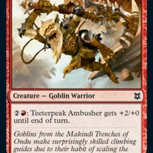 Teeterpeak Ambusher - Zendikar Rising-(169)