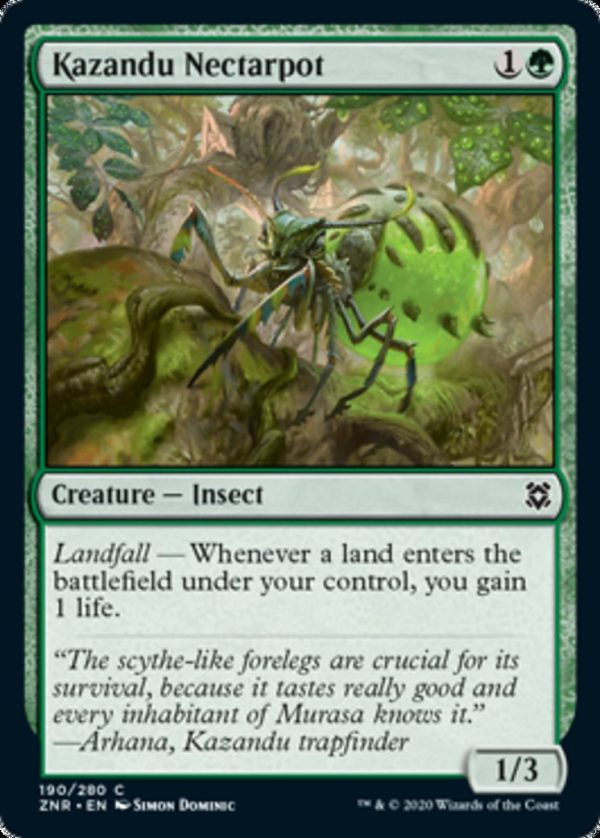 Kazandu Nectarpot - Zendikar Rising-(190)