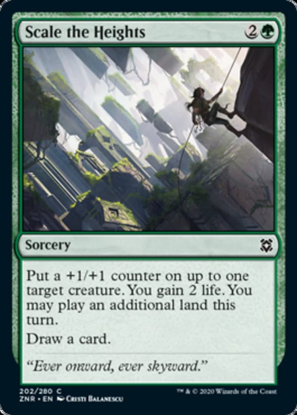 Scale the Heights - Zendikar Rising-(202)