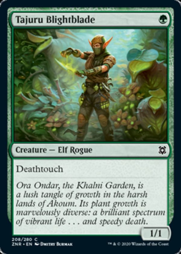 Tajuru Blightblade - Zendikar Rising-(208)