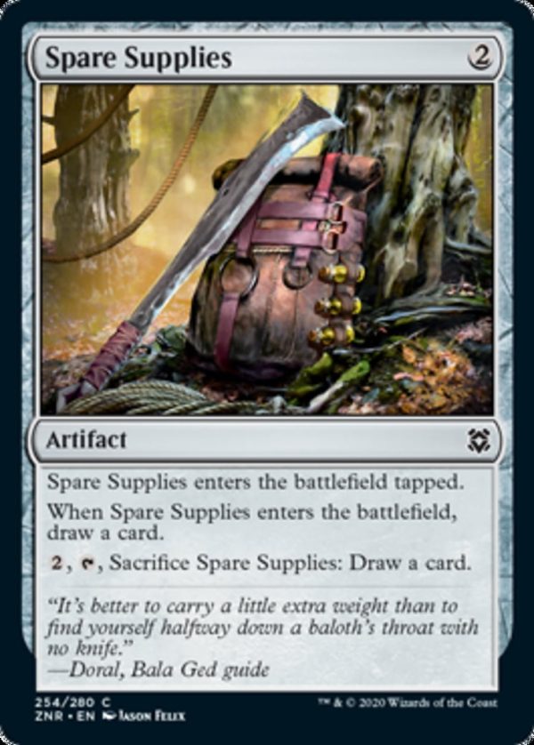 Spare Supplies - Zendikar Rising-(254)