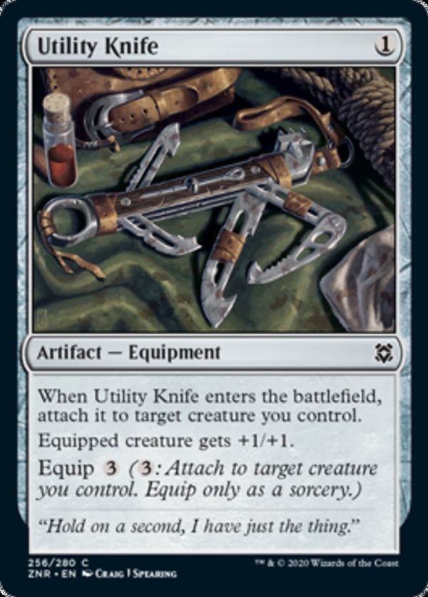 Utility Knife - Zendikar Rising-(256)