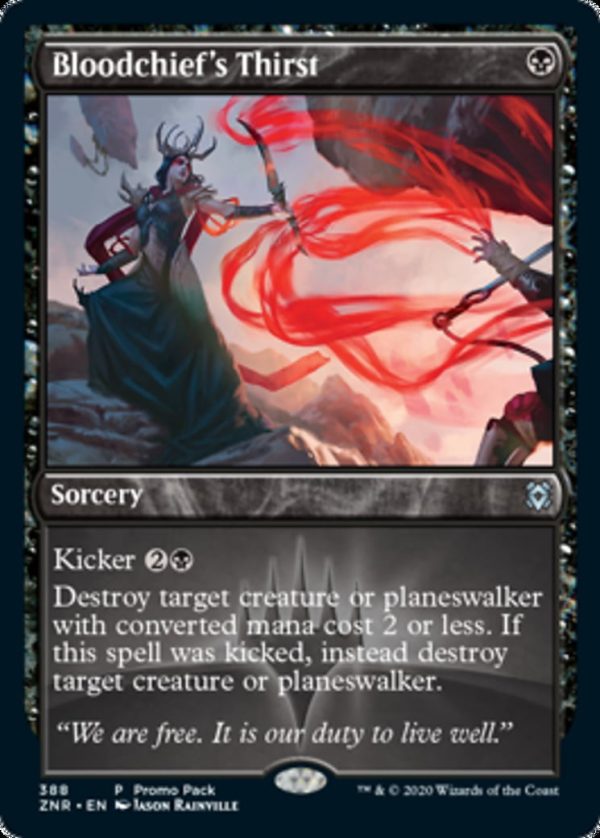 Bloodchief's Thirst - Zendikar Rising-(388)