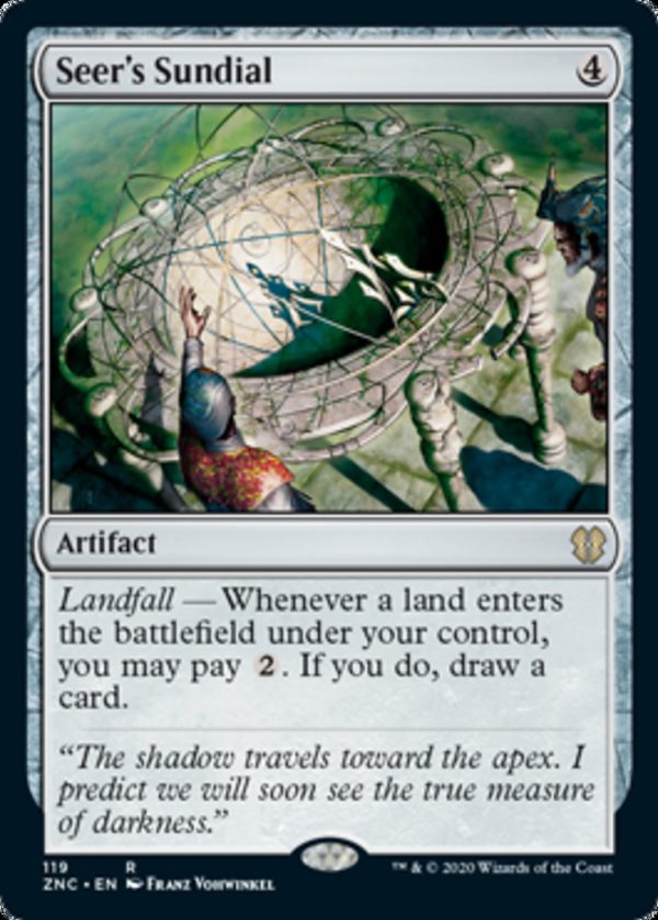 Seer's Sundial - Zendikar Rising Commander-(119)