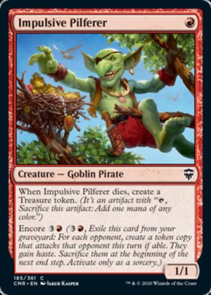 Impulsive Pilferer - Commander Legends-(185)