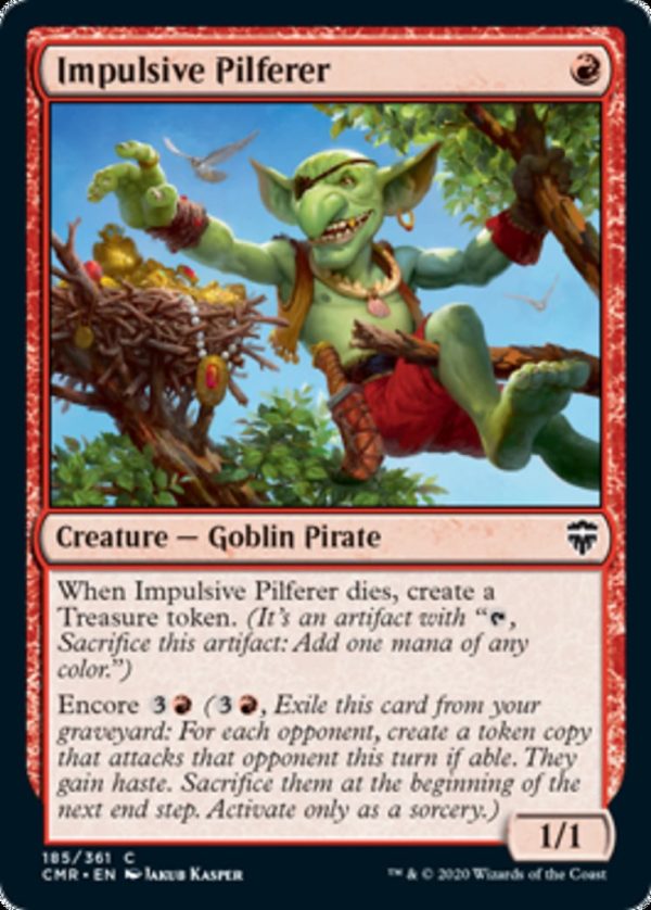 Impulsive Pilferer - Commander Legends-(185)