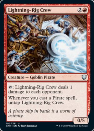 Lightning-Rig Crew - Commander Legends-(190)