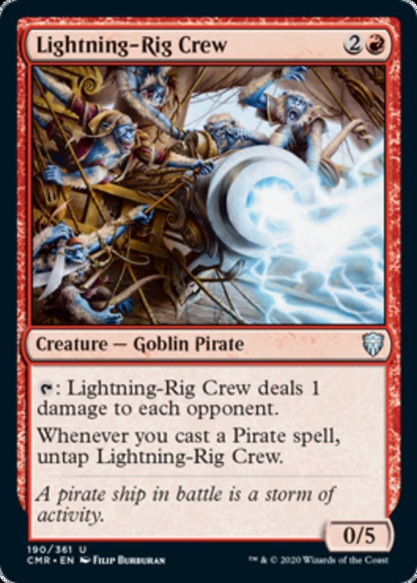 Lightning-Rig Crew - Commander Legends-(190)