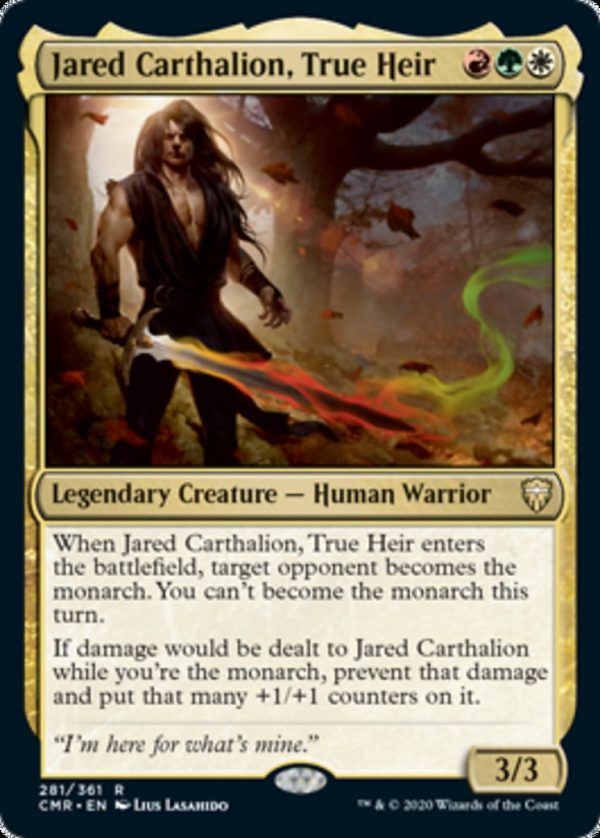 Jared Carthalion, True Heir - Commander Legends-(281)