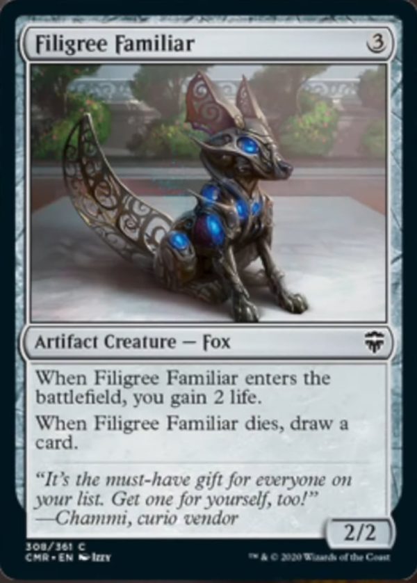 Filigree Familiar - Commander Legends-(308)