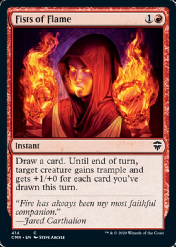 Fists of Flame - Commander Legends-(414)