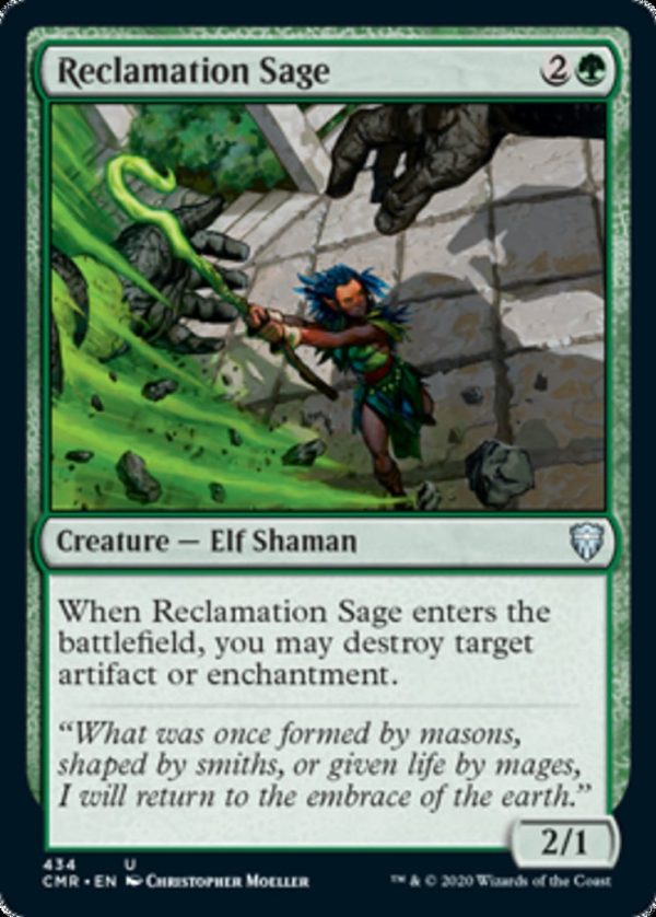 Reclamation Sage - Commander Legends-(434)