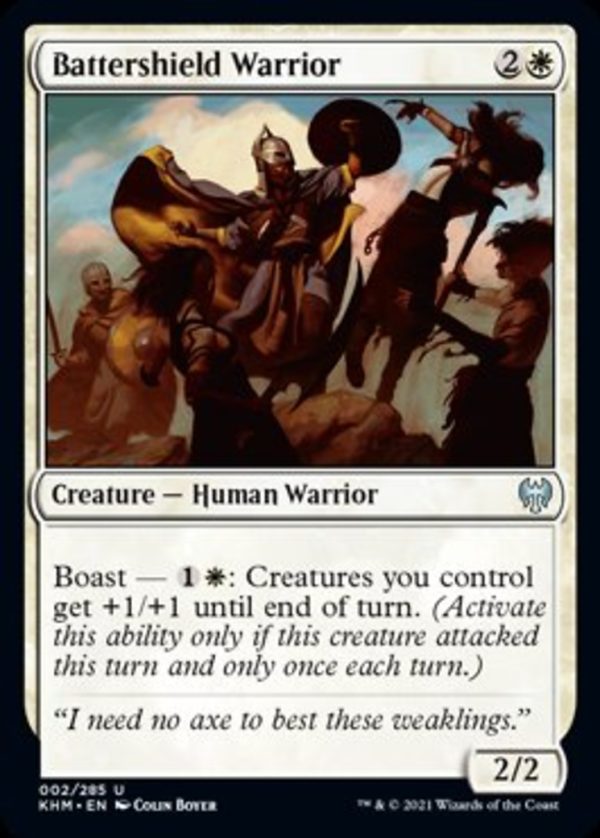 Battershield Warrior - Kaldheim-(002)