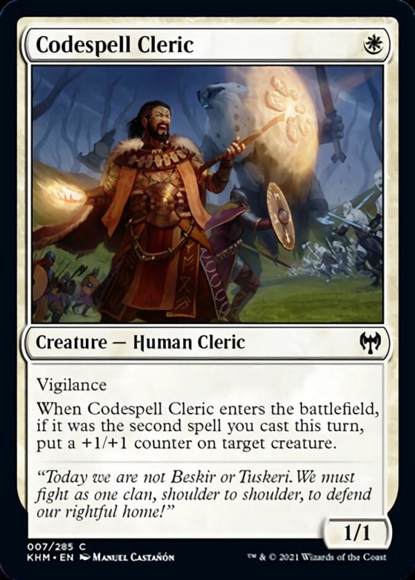 Codespell Cleric - Kaldheim-(007)