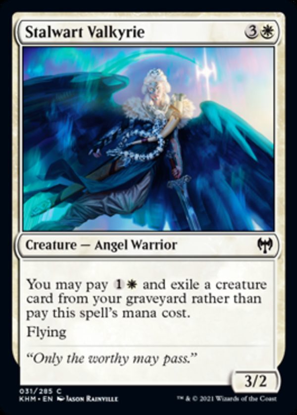 Stalwart Valkyrie - Kaldheim-(031)