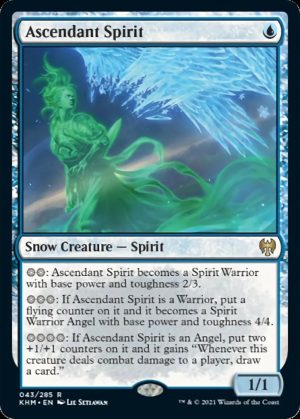 Ascendant Spirit - Kaldheim-(043)-Foil