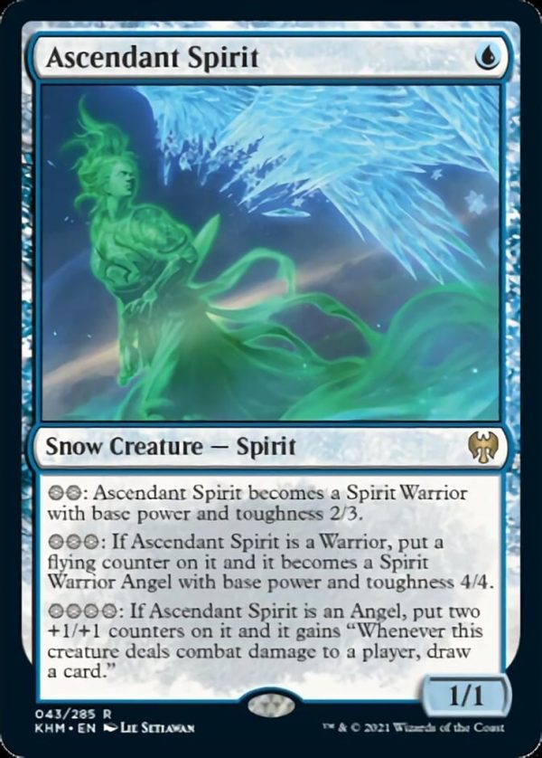 Ascendant Spirit - Kaldheim-(043)-Foil