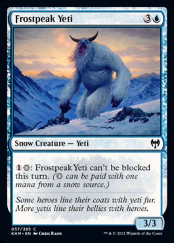 Frostpeak Yeti - Kaldheim-(057)