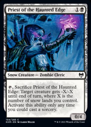 Priest of the Haunted Edge - Kaldheim-(104)