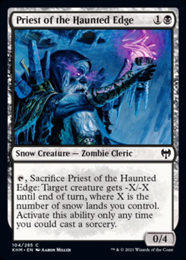 Priest of the Haunted Edge - Kaldheim-(104)