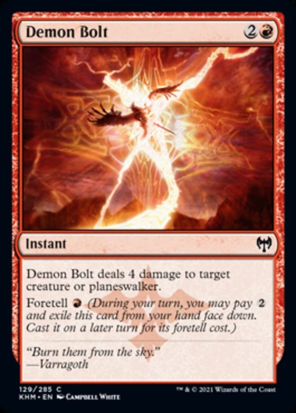 Demon Bolt - Kaldheim-(129)