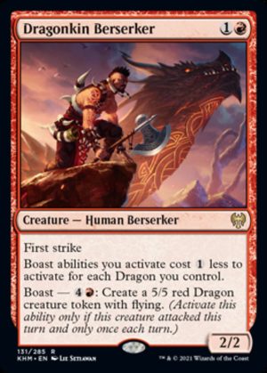 Dragonkin Berserker - Kaldheim-(131)-Foil
