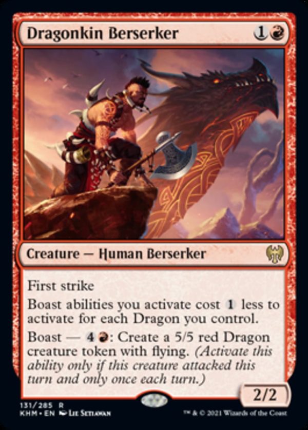 Dragonkin Berserker - Kaldheim-(131)-Foil