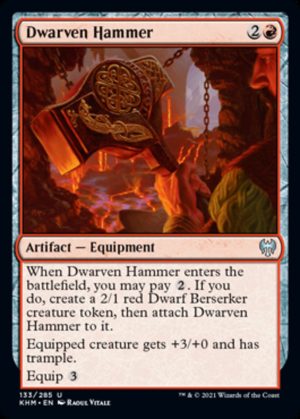 Dwarven Hammer - Kaldheim-(133)