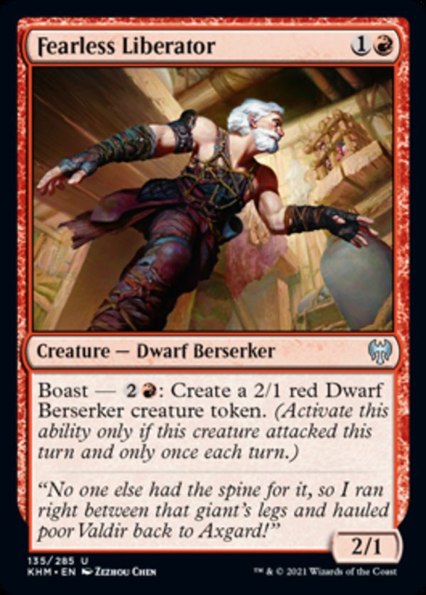 Fearless Liberator - Kaldheim-(135)
