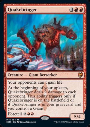 Quakebringer - Kaldheim-(145)-Foil