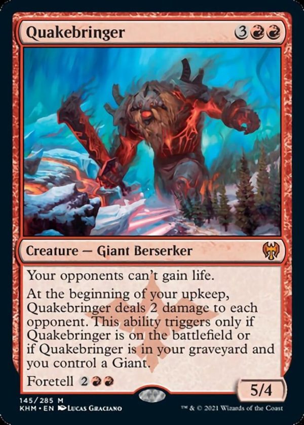 Quakebringer - Kaldheim-(145)-Foil