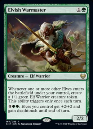 Elvish Warmaster - Kaldheim-(167)