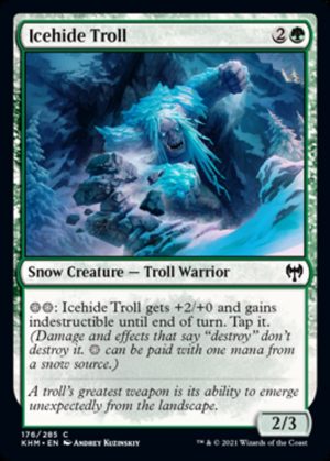 Icehide Troll - Kaldheim-(176)