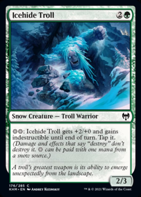 Icehide Troll - Kaldheim-(176)