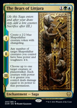The Bears of Littjara - Kaldheim-(205)-Foil