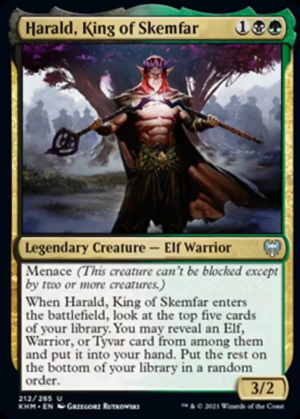 Harald, King of Skemfar - Kaldheim-(212)