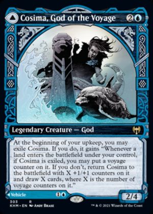 Cosima, God of the Voyage // The Omenkeel - Kaldheim-(303)