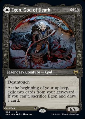 Egon, God of Death // Throne of Death - Kaldheim-(306)